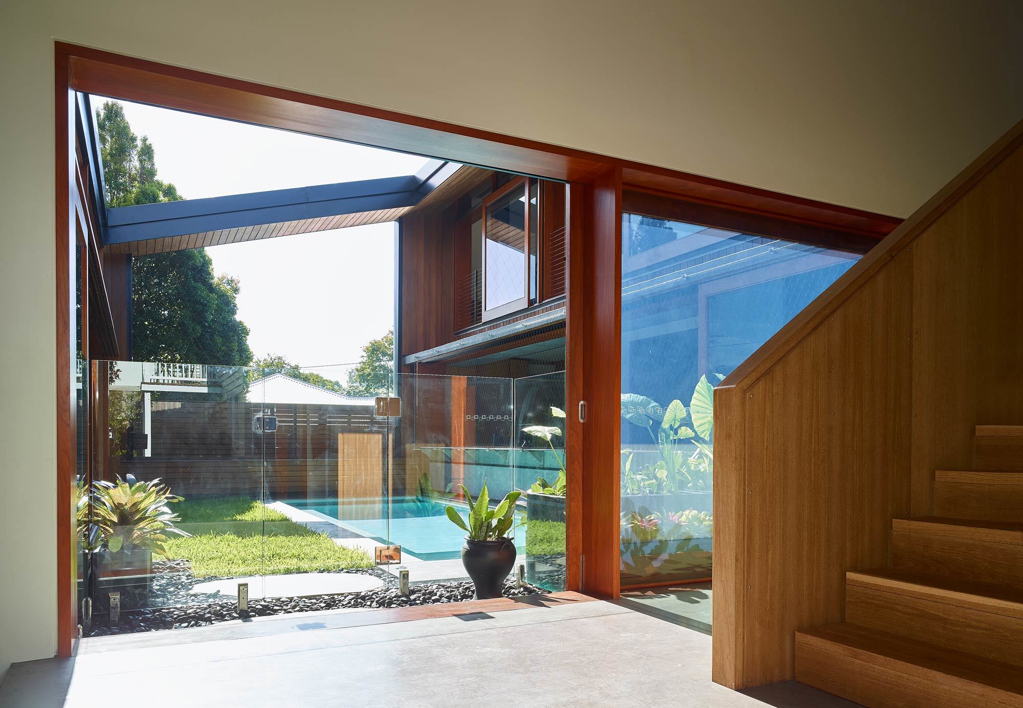 Bramston Street Residence - Interior Pool View