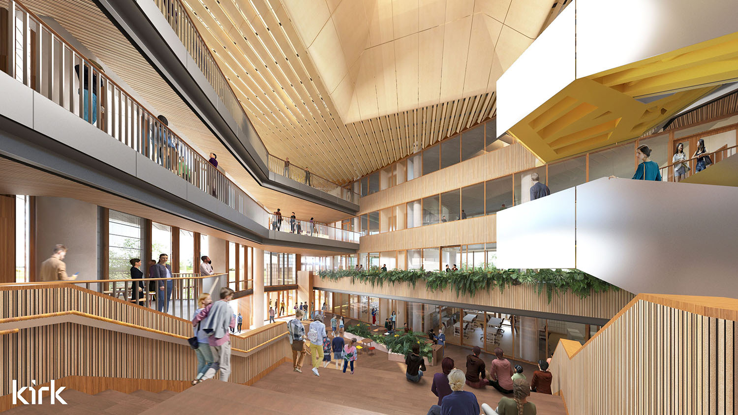 JCU Technology Innovation Complex - Interior Render