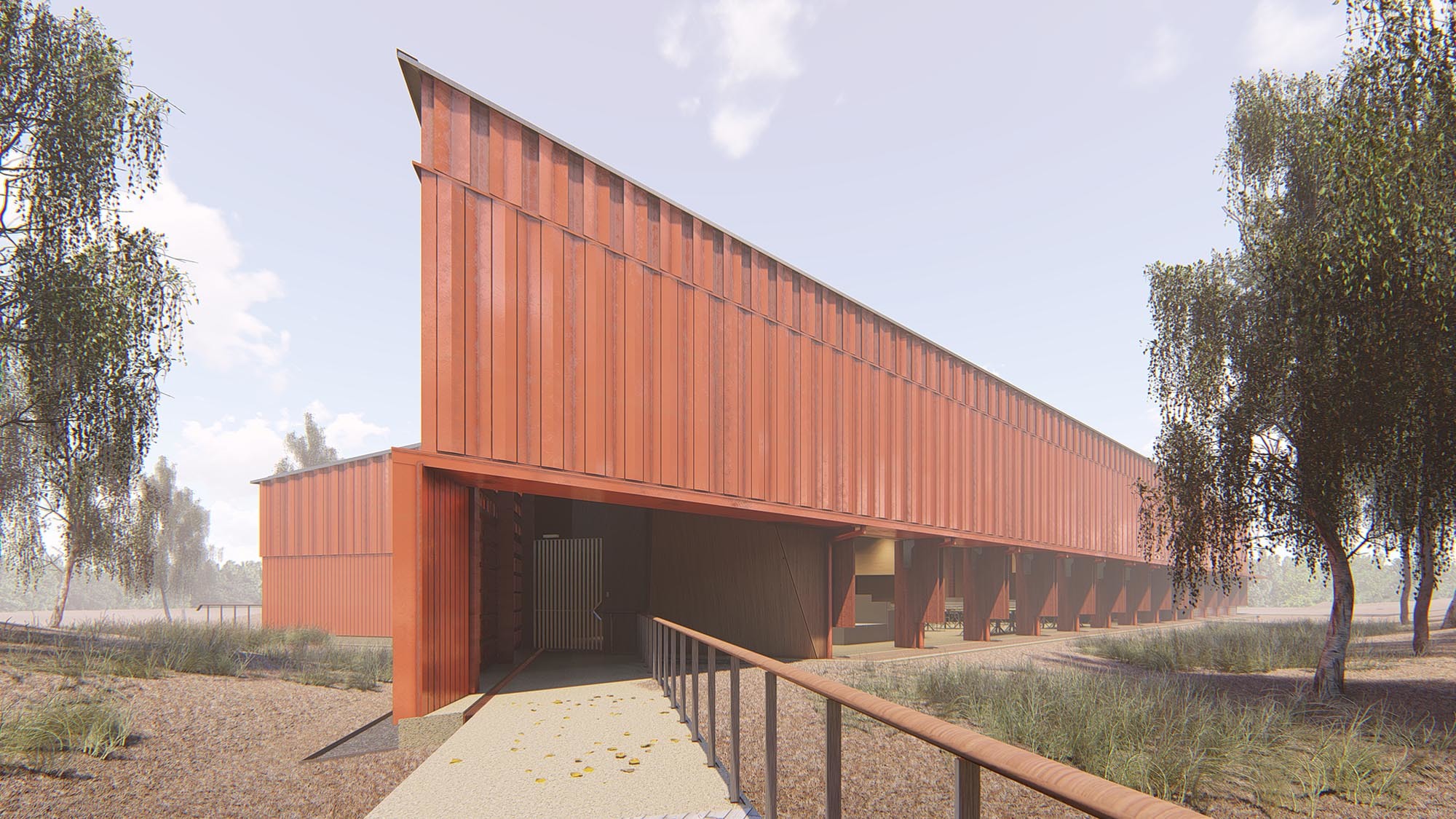 Mon Repos Turtle Centre - Exterior Render