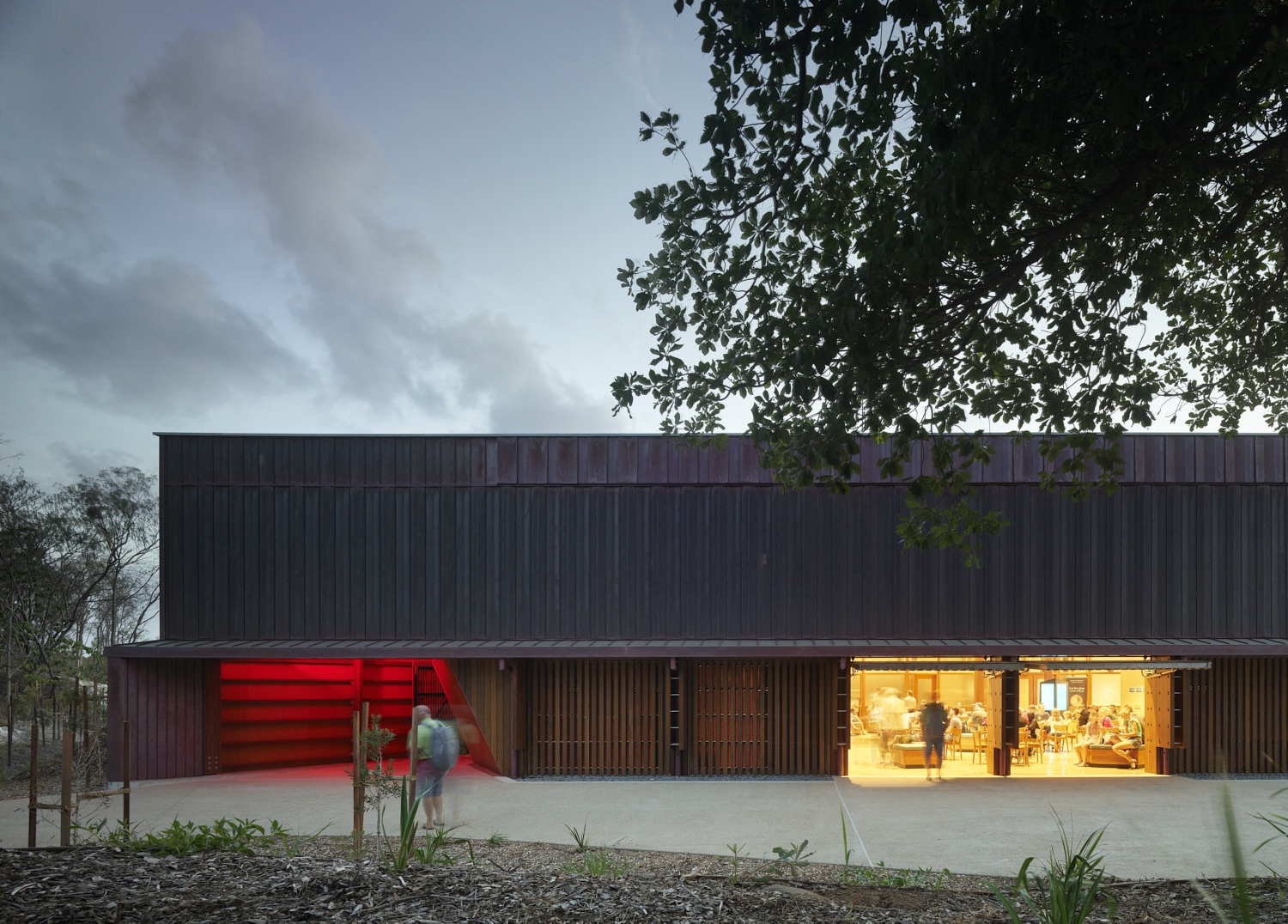 Evening View of the Mon Repose Turtle Centre Exterior