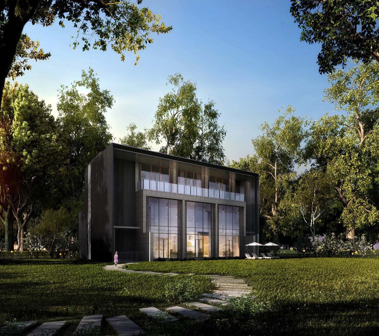 Purple Jade Residence - Conceptual Exterior Render