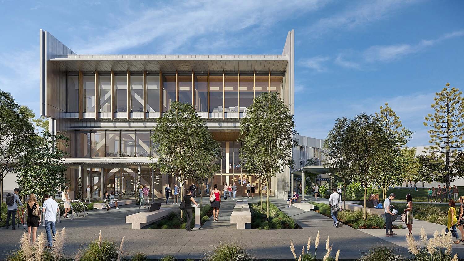 USC Moreton Bay Campus Expansion - Conceptual Exterior Render