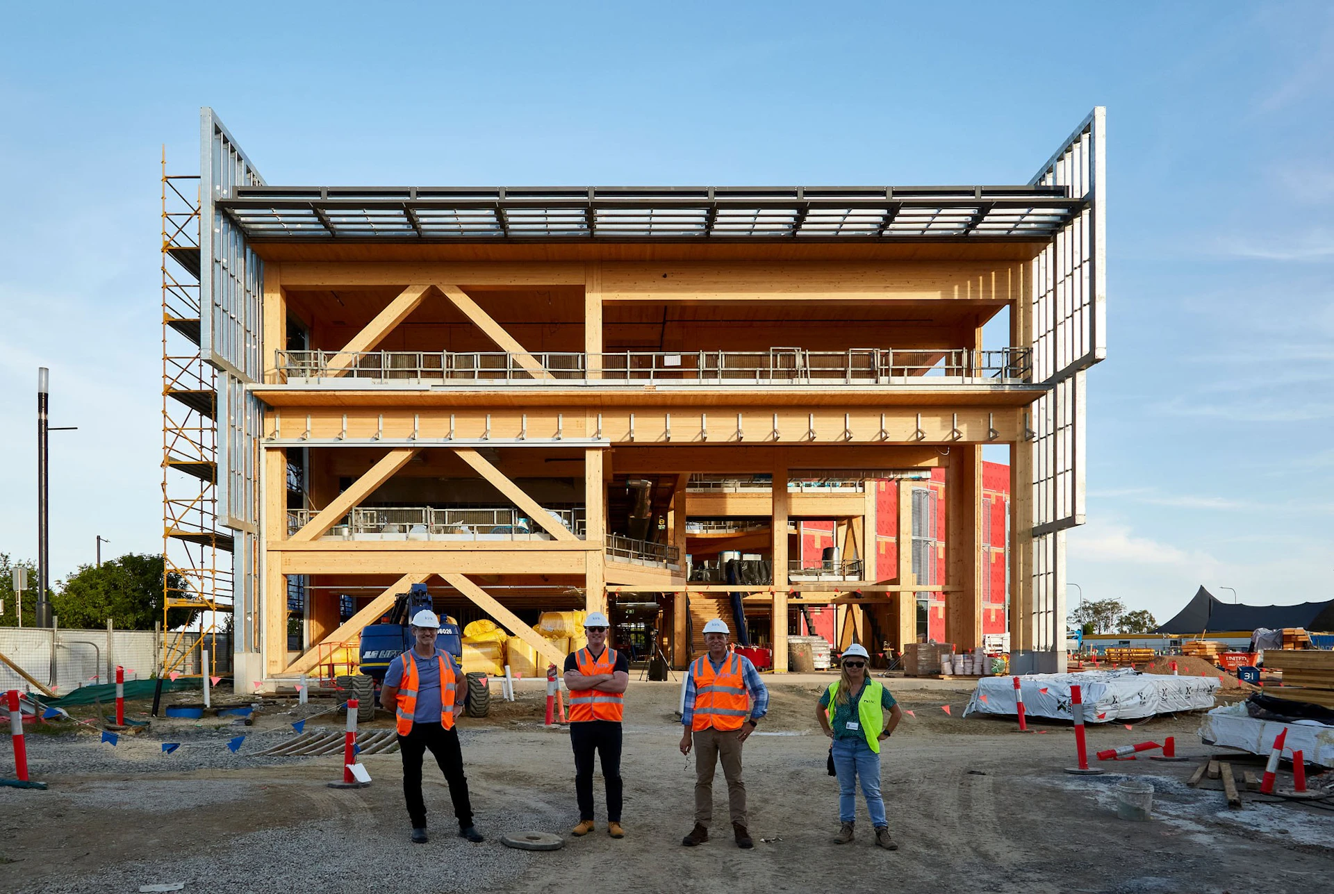 Isa Building UniSC Building A4's ground-breaking MET structure
