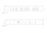 Section drawings A & B for Periocare Office architecture design Kirk Studio.