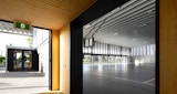 Internal entrance inside the Aboriginal and Islander Independent Community School (AIICS) Hall.