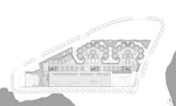 Level 1 floor plan drawing of proposed architectural design for ISP International School in Desa ParkCity Malaysia, by KIRK Studio.