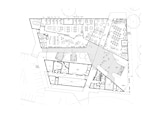 Ground floor plan drawing for James Cook University (JCU) located in Townsville Queensland Australia, Project 300-303, Architecture by KIRK Studio.