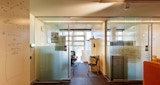 Internal office space of the Learning innovation building on the University of Queensland Campus. Architectural design by KIRK Studio.