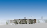 KIRK UQ University of Queensland Business School - Brisbane Queensland - Educational Architectural Building - Elevation West Render