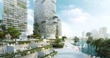 KIRK Iskander Waterfront Development - Malaysia - Architectural Masterplan - Render - 02