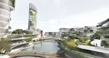 KIRK Taylors University - Architectural Masterplan - Subang Jaya Malaysia - Daytime External Render