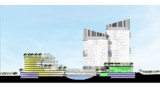 KIRK Taylors University - Architectural Masterplan - Subang Jaya Malaysia - Section 01 Drawing