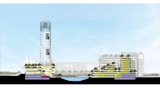 KIRK Taylors University - Architectural Masterplan - Subang Jaya Malaysia - Section 02 Drawing