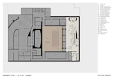 KIRK QPAC NPAV Queensland Performing Arts Centre New Performing Arts Venue - South Brisbane Queensland - Public Architectural Building - Basement Plan Drawing