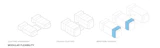 KIRK Sentul Aged Care Community Centre - Malaysia - Public Architectural Building - Modular Flexibility Planning Diagram