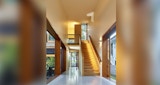 KIRK Bramston Residence - Tarragindi Queensland - Residential Architectural Building - Internal Stair View