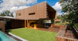 KIRK Highgate Hill Residence - Brisbane Queensland - Residential Architecture Building - External Pool View
