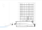 KIRK Macquarie Street Apartments - St Lucia Queensland - Residential Architecture Building - Section View Drawing