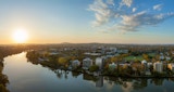 KIRK Macquarie Street Apartments - St Lucia Queensland - Residential Architecture Building - River Cityscape Render