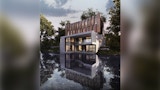 KIRK Purple Jade - Residential Architecture Building - Dusk External Render